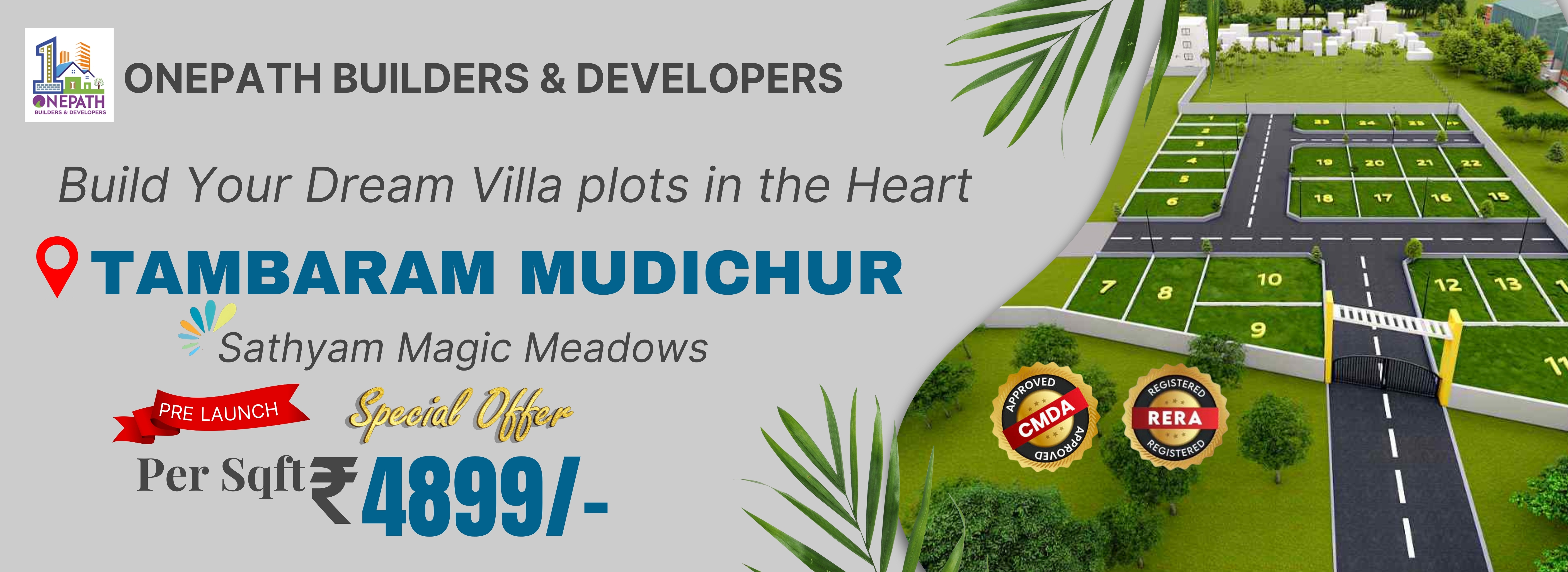 gated community plots in tambaram
